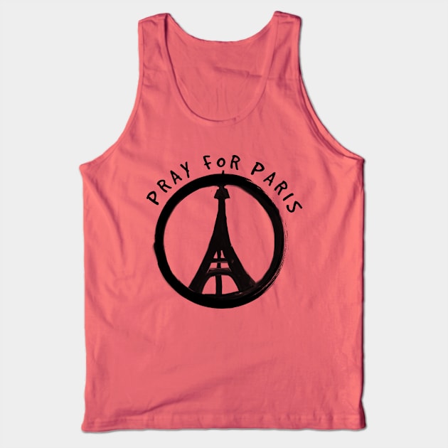 Pray for Paris Tank Top by Aldebaran